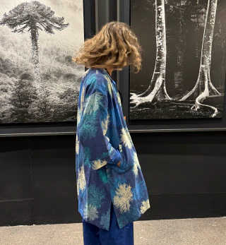 Kimono Añagua, Azul