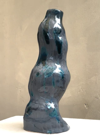 Índigo, Escultura [Pieza Única] - comprar online