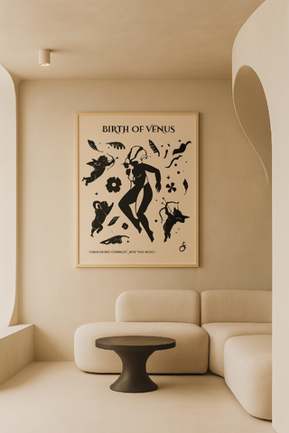 Nacimiento de Venus, Canvas Print, 60 x 50 cm - comprar online