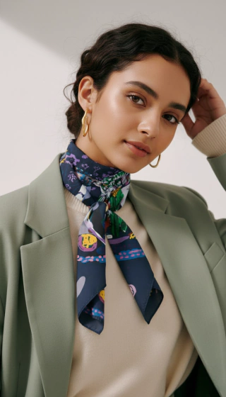 Art Gift Set 22, Aros y Pañuelo - comprar online