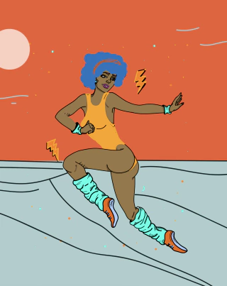 Dancer Girl, Print - comprar online