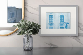 En cada gota, Print de Cianotipia, Clara Z - comprar online