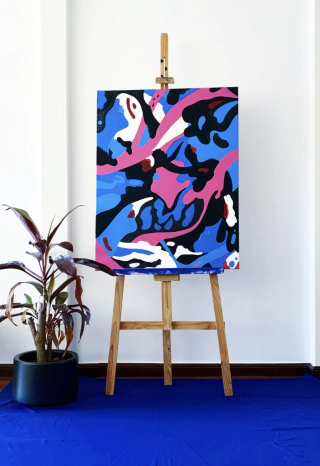 Galáctico, 90 x 80 cm [Pieza Única] - comprar online