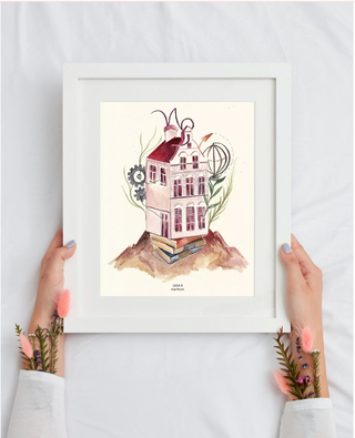 Casa X, Casas Astrológicas, Fine Art Print