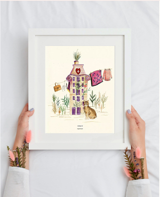 Casa VI, Casas Astrológicas, Fine Art Print