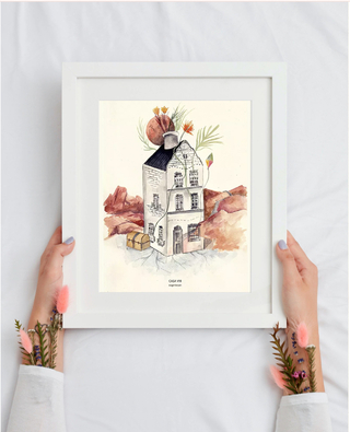 Casa VIII, Casas Astrológicas, Fine Art Print