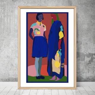 Fine Art Print, Milano, 42 x 30 cm, Santiago Paredes