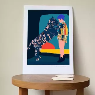 Fine Art Print, Posmo, 42 x 30 cm, Santiago Paredes