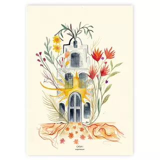 Casa I, Casas Astrológicas, Fine Art Print