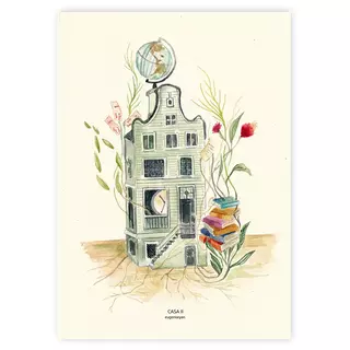 Casa II, Casas Astrológicas, Fine Art Print