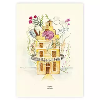 Casa III, Casas Astrológicas, Fine Art Print