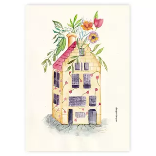 Casa Tejas, Fine Art Print