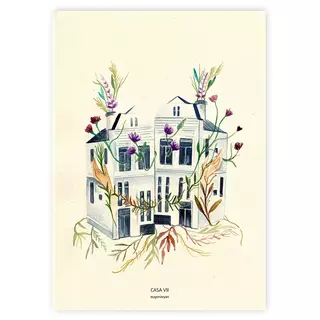 Casa VII, Casas Astrológicas, Fine Art Print