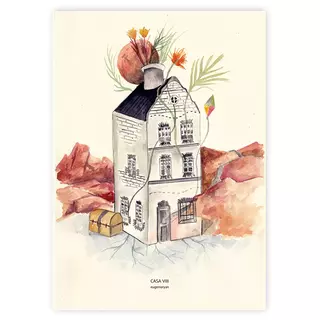 Casa VIII, Casas Astrológicas, Fine Art Print