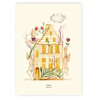 Casa XI, Casas Astrológicas, Fine Art Print