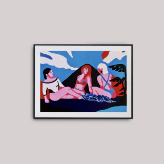 Blue Summer, Print - comprar online