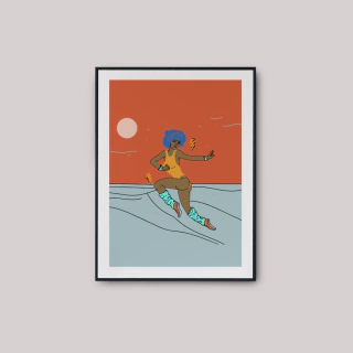 Dancer Girl, Print - comprar online