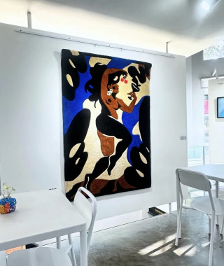 Alfombra/Tapiz Estado, 160 x 110 cm