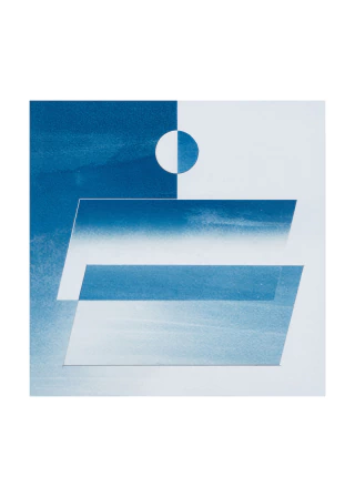 Serie Matriz 121, Print de Cianotipia, Clara Z - buy online