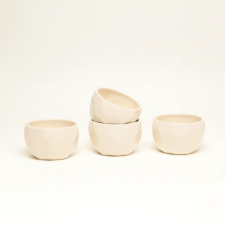 Tazón Ártico, Set x4 Natural - comprar online