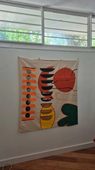 Tapiz, Sesentas, 130 x 114 cm [Pieza Única] - comprar online