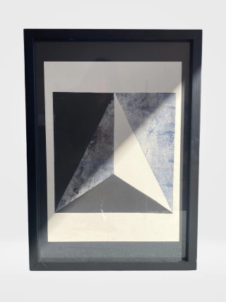 Monocopia Enmarcada, 35 x 50 cm, Geometría D - comprar online