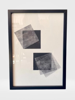 Monocopia Enmarcada, 35 x 50 cm, Geometría B - buy online
