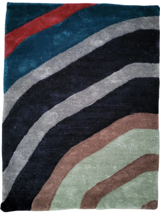 Alfombra Flujo Atemporal, 107 x 83 cm [Pieza única] - comprar online
