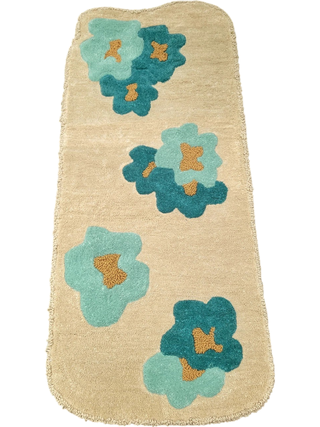 Alfombra Bruma Botánica, 165 x 63 cm [Pieza única] - comprar online