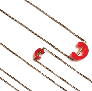 Colgante Cosmos, Mini, Rojo
