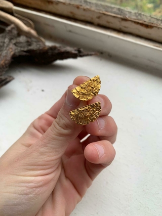 Aros Pasionaria, Cortos Oro - comprar online