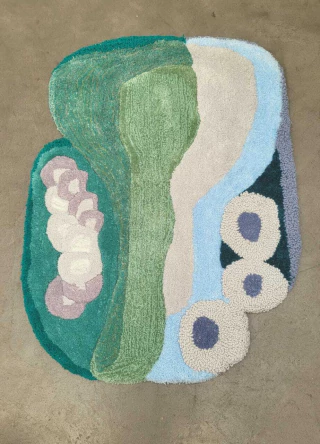 Alfombra Laguna, 110 x 82 cm [Pieza única] - comprar online