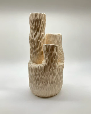 Florero Ñandutí IV [Pieza única] - comprar online