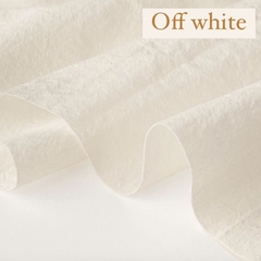 Funda de edredón (Tusor liviano) Cásica - Crudo y off white. EN STOCK - comprar online