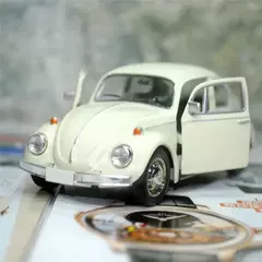 Juguetes de modelo de coche de escarabajo Vintage