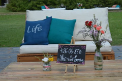 44 FUNDAS DE ALMOHADONES ARPILLERA - comprar online