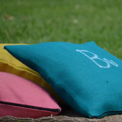 44 FUNDAS DE ALMOHADONES ARPILLERA