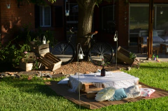 4 FUNDAS DE ALMOHADONES TEJIDAS - comprar online