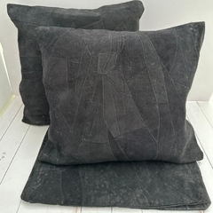 4 FUNDAS DE ALMOHADONES GAMUZA