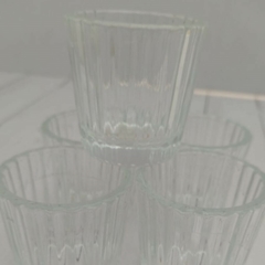 28 PORTAVELA ESTRIADO TRANSPARENTES - comprar online