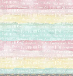 Folha para Scrapbook - My Memories - Coleção My Crafts - MMCMC06 - comprar online