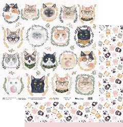 Folha para Scrapbook My Memories Crafts - Coleção My Pets - MMCMP-02