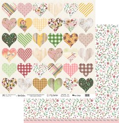 Folha para Scrapbook My Memories Crafts - Coleção My Garden - MMCMG-04