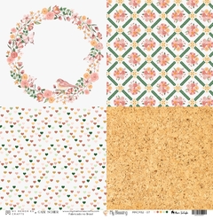 Papel Vegetal para Scrapbook - Coleção My Blessing - My Memories -  MMCMB2-07