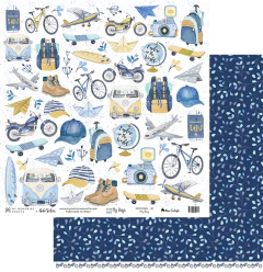 Folha para Scrapbook - Coleção My Boys - MMCMBO-01