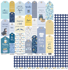 Folha para Scrapbook - Coleção My Boys - MMCMBO-05