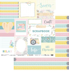 Folha para Scrapbook - My Memories Crafts - Coleção My Crafts - MMCMC2-03
