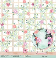 Folha para Scrapbook - My Memories - Coleção My Blessing - MMCMBL-03 - comprar online