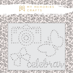 Coleção Minhas Celebrações - Régua de Costura - My Memories Crafts - MMCMCE-13