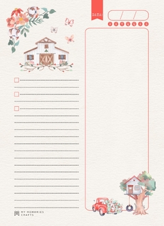 Miolo Permanente - My Memories Crafts - My Country Life - MMCMCL-08